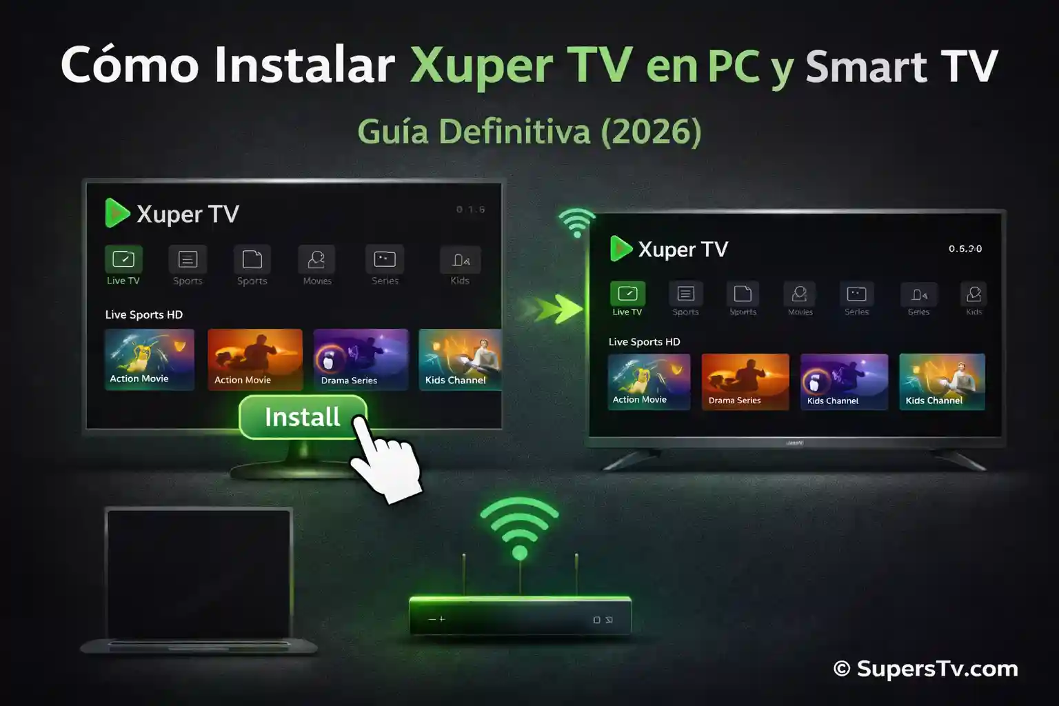 Cómo Instalar Xuper TV en PC y Smart TV
